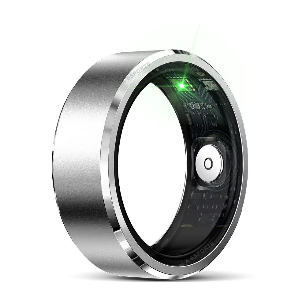 2025 New Smart Ring Blood Oxygen Sleep Health Monitor Multi-Sport Modes Smartring IP68 Waterproof Gesture Control for Men Women