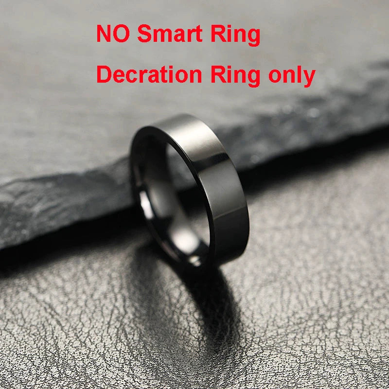 Smart Rings Steps Heart Rate Blood Oxygen Saturation Sleep Distance Calories IP68 Smart Ring Waterproof Multi-Sport Mode Tracker