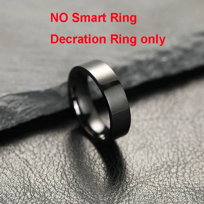 Smart Rings Steps Heart Rate Blood Oxygen Saturation Sleep Distance Calories IP68 Smart Ring Waterproof Multi-Sport Mode Tracker