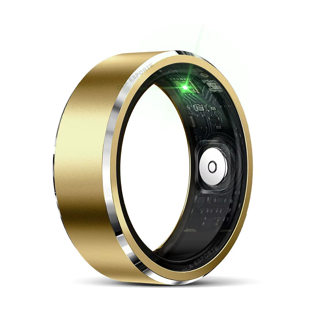 2025 New Smart Ring Blood Oxygen Sleep Health Monitor Multi-Sport Modes Smartring IP68 Waterproof Gesture Control for Men Women